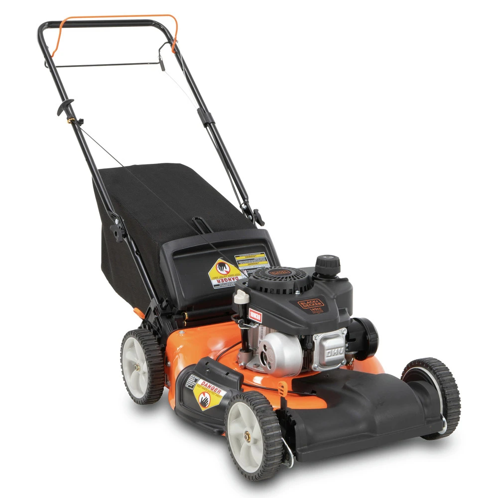 Black & Decker 12A-A2SD736 140cc Gas 21 In. 3-in-1 Forward Push Lawn Mower 4 Black & Decker 12A-A2SD736 140cc Gas 21 In. 3-in-1 Forward Push Lawn Mower - Image 2