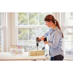 Black & Decker BCD702C1 20V MAX Brushed Lithium-Ion 3/8 In. Cordless Drill Driver Kit (1.5 Ah) 23 Black & Decker BCD702C1 20V MAX Brushed Lithium-Ion 3/8 In. Cordless Drill Driver Kit (1.5 Ah) -Sunex Sales Shop bdknbcd702c1 e