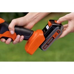Black & Decker BCSS820C1 20V MAX Lithium-Ion 3/8 In. Cordless Shear Shrubber Kit (1.5 Ah) 20 Black & Decker BCSS820C1 20V MAX Lithium-Ion 3/8 In. Cordless Shear Shrubber Kit (1.5 Ah) -Sunex Sales Shop bdknbcss820c1 e