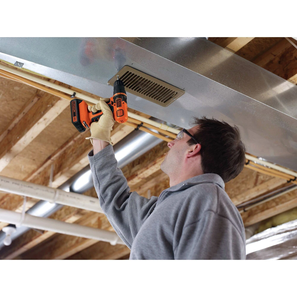 Black & Decker BD2KITCDDI 20V MAX 1.5 Ah Cordless Lithium-Ion Drill And Impact Driver Combo Kit 13 Black & Decker BD2KITCDDI 20V MAX 1.5 Ah Cordless Lithium-Ion Drill And Impact Driver Combo Kit - Image 11