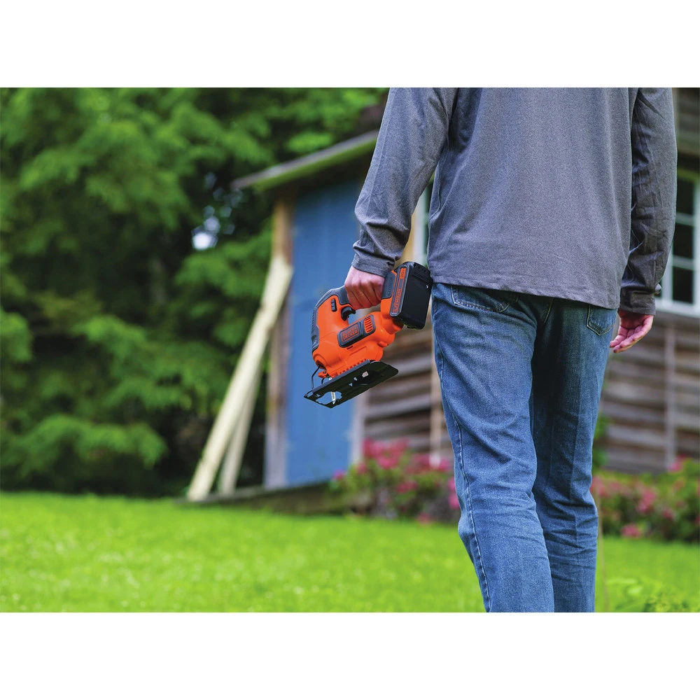 Black & Decker BDCJS20C 20V MAX Brushed Lithium-Ion Cordless Jig Saw Kit (1.5 Ah) 7 Black & Decker BDCJS20C 20V MAX Brushed Lithium-Ion Cordless Jig Saw Kit (1.5 Ah) - Image 5