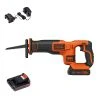 Black & Decker BDCR20C 20V MAX Variable Speed Cordless Reciprocating Saw 2 Black & Decker BDCR20C 20V MAX Variable Speed Cordless Reciprocating Saw -Sunex Sales Shop bdknbdcr20c f