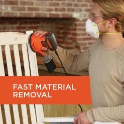 Black & Decker BDERO100 120V 2 Amp Brushed 5 In. Corded Random Orbit Sander -Sunex Sales Shop bdknbdero100 g