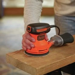 Black & Decker BDERO100 120V 2 Amp Brushed 5 In. Corded Random Orbit Sander -Sunex Sales Shop bdknbdero100 j