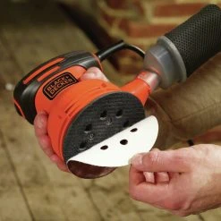 Black & Decker BDERO100 120V 2 Amp Brushed 5 In. Corded Random Orbit Sander -Sunex Sales Shop bdknbdero100 k