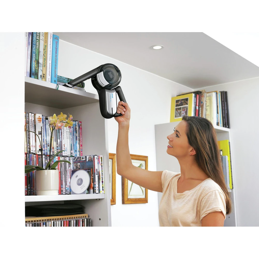 Black & Decker BDH2000PLA Dustbuster 20V MAX Lithium-Ion Pivot Vac Cordless Hand Vacuum Kit (1.5 Ah) 10 Black & Decker BDH2000PLA Dustbuster 20V MAX Lithium-Ion Pivot Vac Cordless Hand Vacuum Kit (1.5 Ah) - Image 8