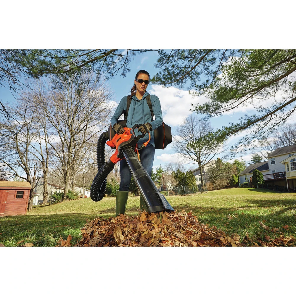 Black & Decker BEBL7000 VACPACK 120V/240V 12 Amp Corded 3-in-1 Leaf Blower/Vacuum/Mulcher 8 Black & Decker BEBL7000 VACPACK 120V/240V 12 Amp Corded 3-in-1 Leaf Blower/Vacuum/Mulcher - Image 6