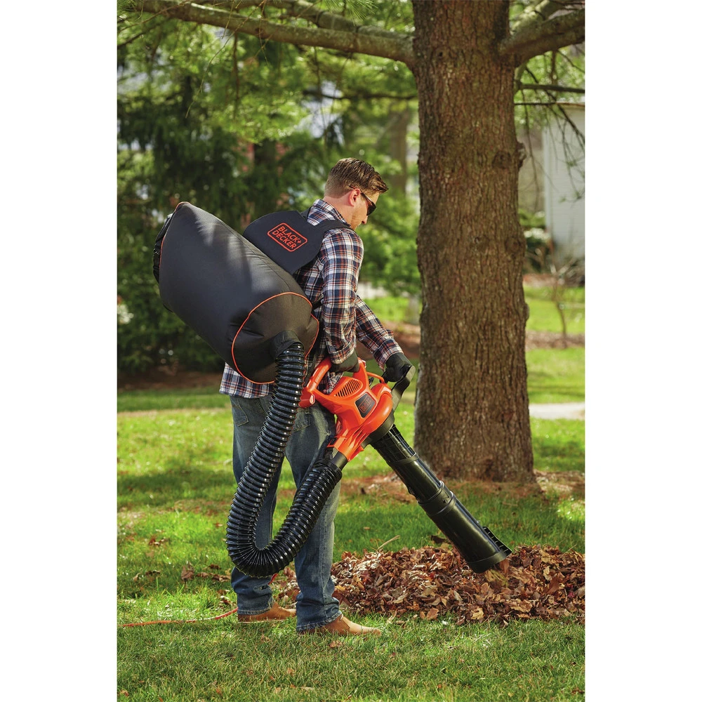 Black & Decker BEBL7000 VACPACK 120V/240V 12 Amp Corded 3-in-1 Leaf Blower/Vacuum/Mulcher 9 Black & Decker BEBL7000 VACPACK 120V/240V 12 Amp Corded 3-in-1 Leaf Blower/Vacuum/Mulcher - Image 7