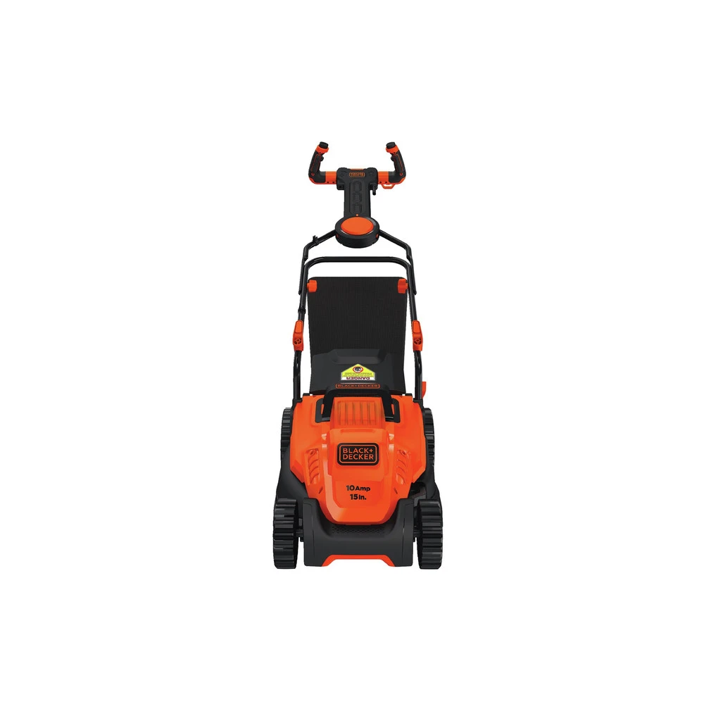 Black & Decker BEMW472ES 120V 10 Amp Brushed 15 In. Corded Lawn Mower With Pivot Control Handle 4 Black & Decker BEMW472ES 120V 10 Amp Brushed 15 In. Corded Lawn Mower With Pivot Control Handle - Image 2