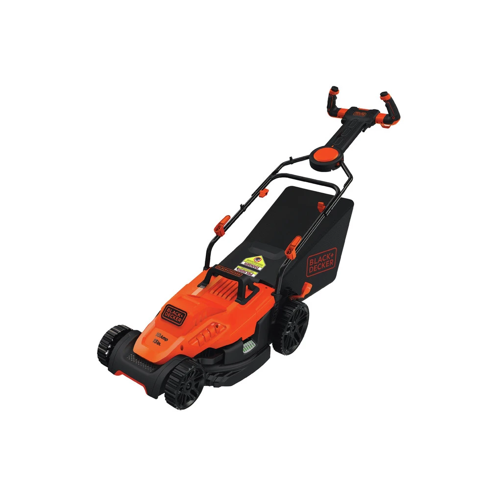 Black & Decker BEMW472ES 120V 10 Amp Brushed 15 In. Corded Lawn Mower With Pivot Control Handle 5 Black & Decker BEMW472ES 120V 10 Amp Brushed 15 In. Corded Lawn Mower With Pivot Control Handle - Image 3