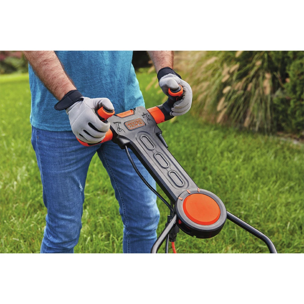 Black & Decker BEMW472ES 120V 10 Amp Brushed 15 In. Corded Lawn Mower With Pivot Control Handle 13 Black & Decker BEMW472ES 120V 10 Amp Brushed 15 In. Corded Lawn Mower With Pivot Control Handle - Image 11