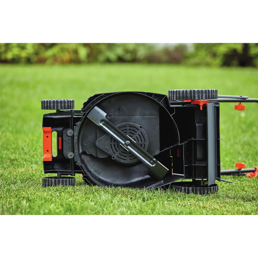 Black & Decker BEMW472ES 120V 10 Amp Brushed 15 In. Corded Lawn Mower With Pivot Control Handle 15 Black & Decker BEMW472ES 120V 10 Amp Brushed 15 In. Corded Lawn Mower With Pivot Control Handle - Image 13