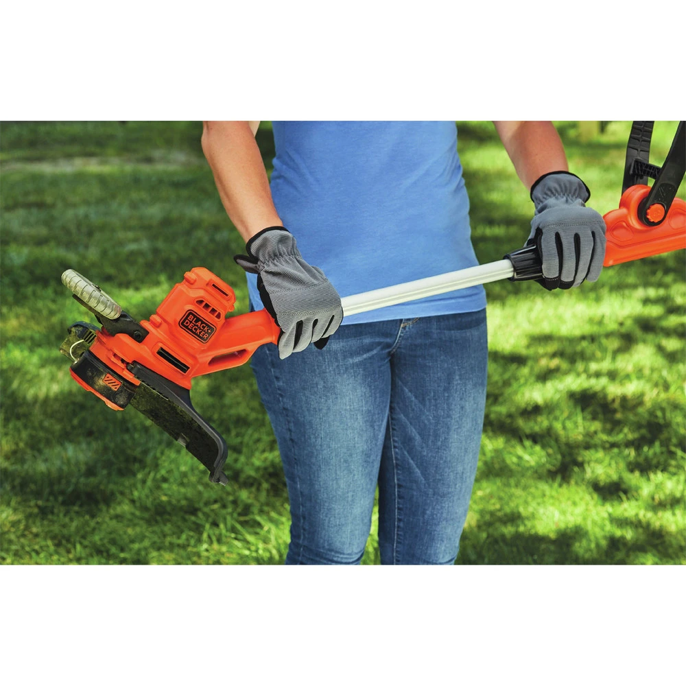 Black & Decker BESTE620 POWERCOMMAND 120V 6.5 Amp Brushed 14 In. Corded String Trimmer/Edger With EASYFEED 15 Black & Decker BESTE620 POWERCOMMAND 120V 6.5 Amp Brushed 14 In. Corded String Trimmer/Edger With EASYFEED - Image 13