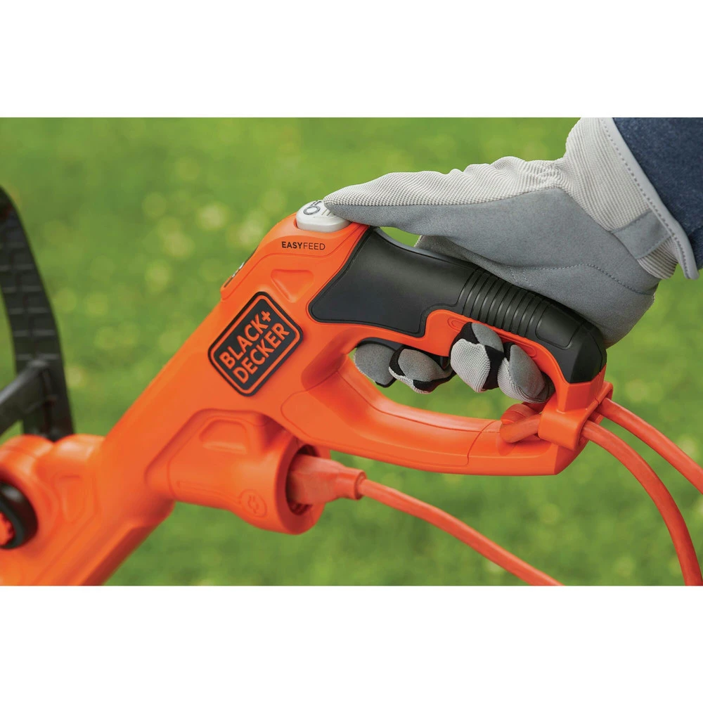 Black & Decker BESTE620 POWERCOMMAND 120V 6.5 Amp Brushed 14 In. Corded String Trimmer/Edger With EASYFEED 18 Black & Decker BESTE620 POWERCOMMAND 120V 6.5 Amp Brushed 14 In. Corded String Trimmer/Edger With EASYFEED - Image 16