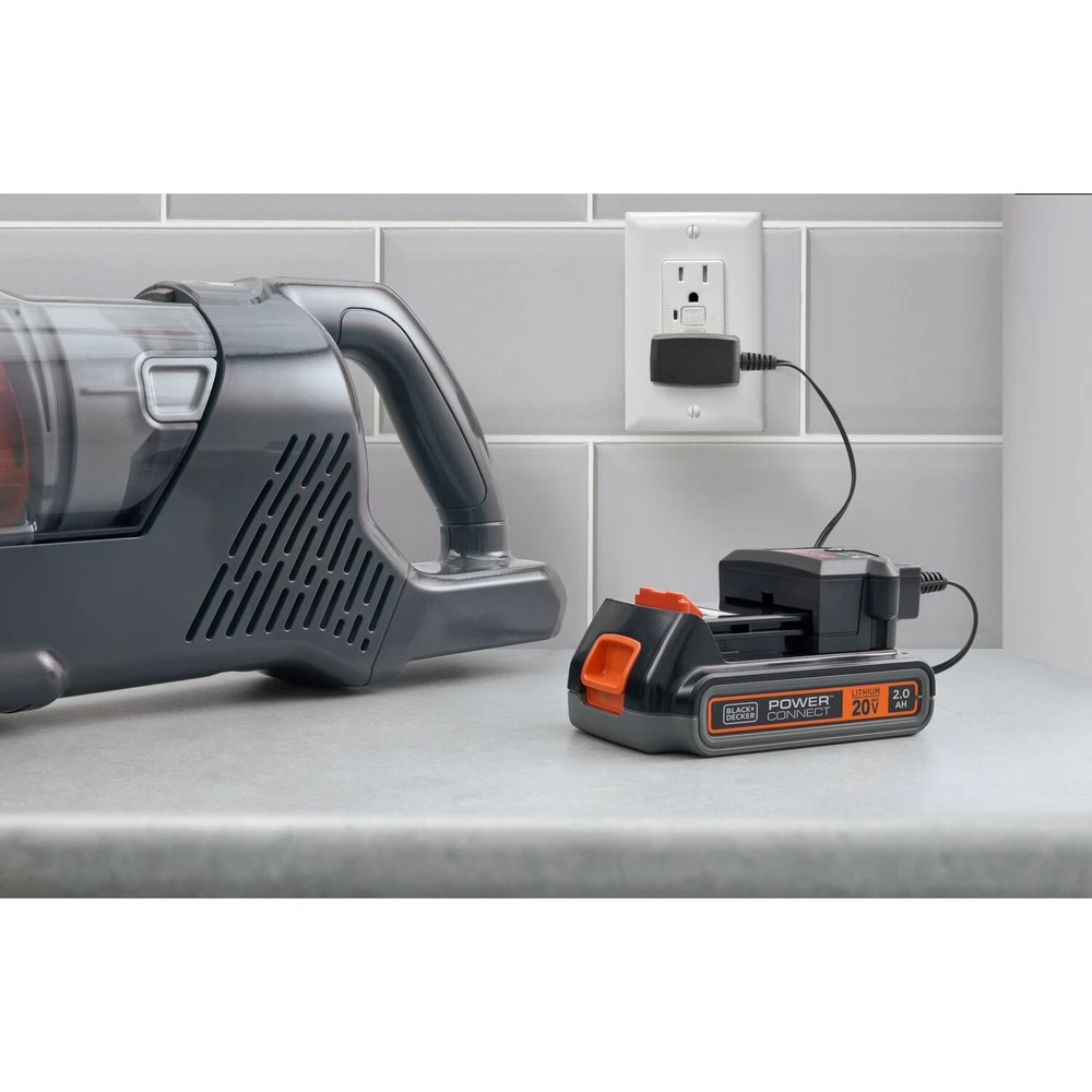 Black & Decker BHFEA18D1 POWERSERIES 20V MAX Lithium-Ion Cordless Stick Vacuum Kit (2 Ah) 14 Black & Decker BHFEA18D1 POWERSERIES 20V MAX Lithium-Ion Cordless Stick Vacuum Kit (2 Ah) - Image 12