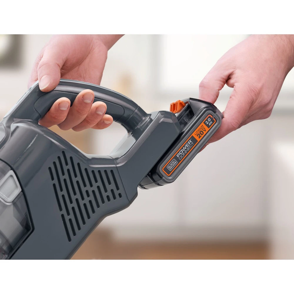 Black & Decker BHFEA18D1 POWERSERIES 20V MAX Lithium-Ion Cordless Stick Vacuum Kit (2 Ah) 15 Black & Decker BHFEA18D1 POWERSERIES 20V MAX Lithium-Ion Cordless Stick Vacuum Kit (2 Ah) - Image 13