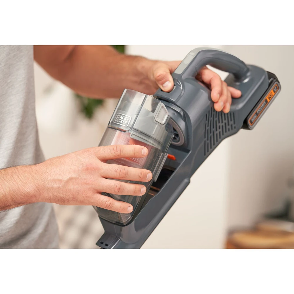 Black & Decker BHFEA18D1 POWERSERIES 20V MAX Lithium-Ion Cordless Stick Vacuum Kit (2 Ah) 16 Black & Decker BHFEA18D1 POWERSERIES 20V MAX Lithium-Ion Cordless Stick Vacuum Kit (2 Ah) - Image 14