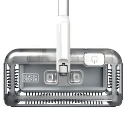 Black & Decker HFS115J10 3.6V Brushed Lithium-Ion 50 Minute Cordless Floor Sweeper - Powder White -Sunex Sales Shop bdknhfs115j10 e