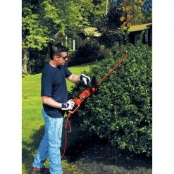 Black & Decker HH2455 120V 3.3 Amp Brushed 24 In. Corded Hedge Trimmer With Rotating Handle 46 Black & Decker HH2455 120V 3.3 Amp Brushed 24 In. Corded Hedge Trimmer With Rotating Handle -Sunex Sales Shop bdknhh2455 t