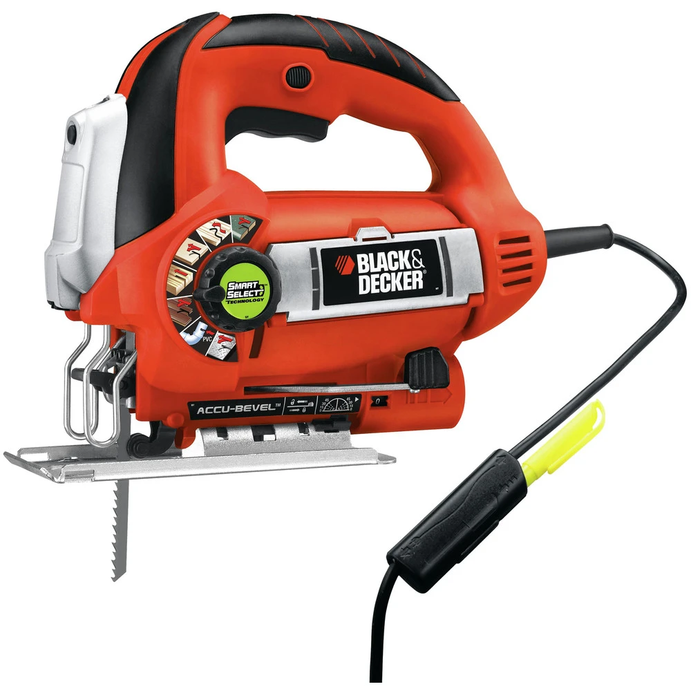 Black & Decker JS670V LINEFINDER 110V 6 Amp Variable Speed Corded Jigsaw With Smart Select Technology 3 Black & Decker JS670V LINEFINDER 110V 6 Amp Variable Speed Corded Jigsaw With Smart Select Technology