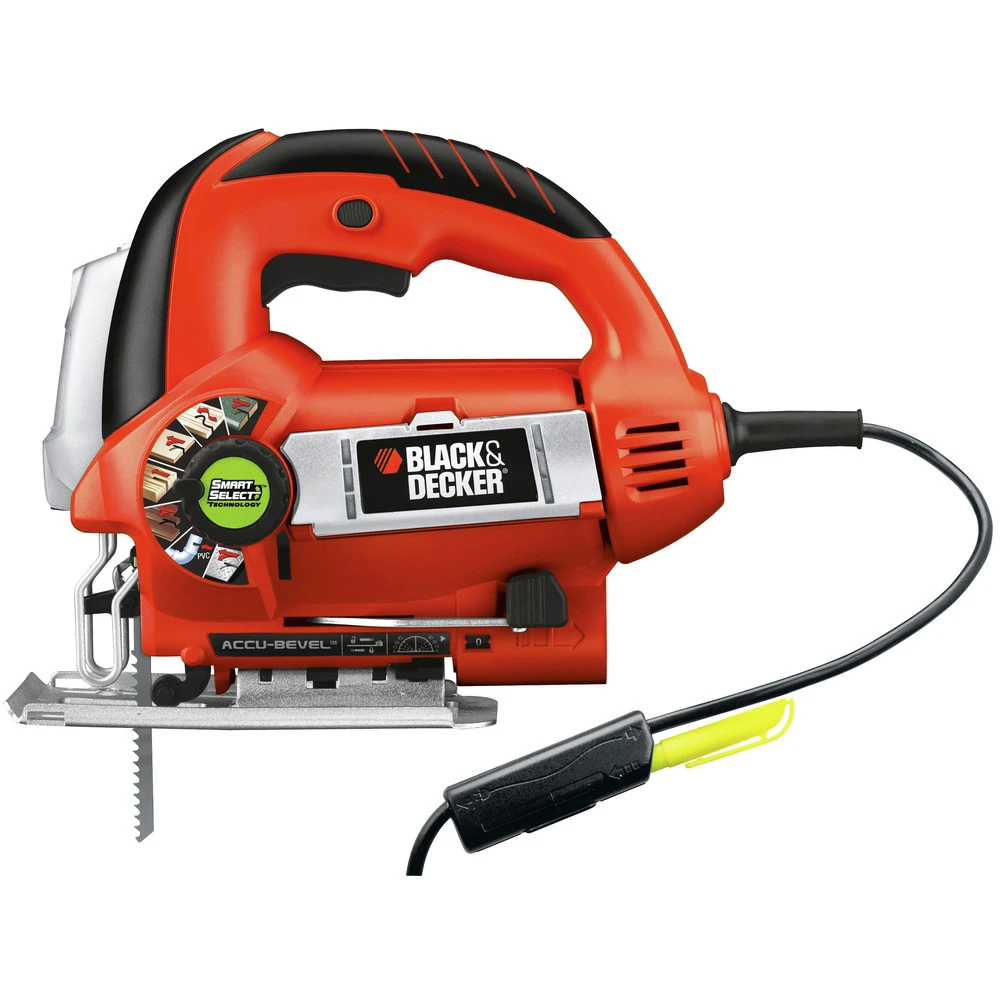 Black & Decker JS670V LINEFINDER 110V 6 Amp Variable Speed Corded Jigsaw With Smart Select Technology 4 Black & Decker JS670V LINEFINDER 110V 6 Amp Variable Speed Corded Jigsaw With Smart Select Technology - Image 2