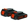 Black & Decker LBXR20B-2 20V MAX 1.5 Ah Lithium-Ion Slide Battery (2-Pack) -Sunex Sales Shop bdknlbxr20b 2