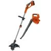 Black & Decker LCC140 40V MAX Lithium-Ion Cordless String Trimmer And Sweeper Kit (2 Ah) -Sunex Sales Shop bdknlcc140