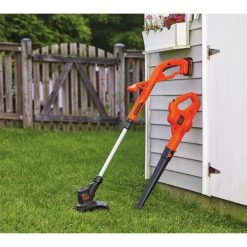 Black & Decker LCC221 20V MAX Lithium-Ion Cordless String Trimmer And Sweeper Combo Kit (1.5 Ah) -Sunex Sales Shop bdknlcc221 a