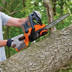 Black & Decker LCS1020 20V MAX 2.0 Ah Li-Ion 10 In. Chainsaw -Sunex Sales Shop bdknlcs1020 h