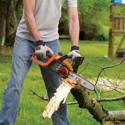 Black & Decker LCS1020 20V MAX 2.0 Ah Li-Ion 10 In. Chainsaw -Sunex Sales Shop bdknlcs1020 j
