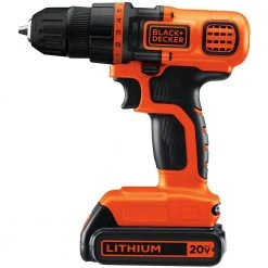 Black & Decker LDX120C 20V MAX Lithium-Ion 3/8 In. Cordless Drill Driver Kit (1.5 Ah) -Sunex Sales Shop bdknldx120c a