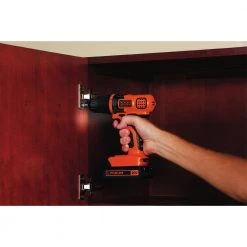 Black & Decker LDX120C 20V MAX Lithium-Ion 3/8 In. Cordless Drill Driver Kit (1.5 Ah) -Sunex Sales Shop bdknldx120c c