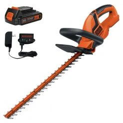 Black & Decker LHT2220 20V MAX Lithium-Ion Dual Action 22 In. Cordless Electric Hedge Trimmer Kit (1.5 Ah) -Sunex Sales Shop bdknlht2220 k