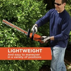 Black & Decker LHT2220 20V MAX Lithium-Ion Dual Action 22 In. Cordless Electric Hedge Trimmer Kit (1.5 Ah) -Sunex Sales Shop bdknlht2220 n