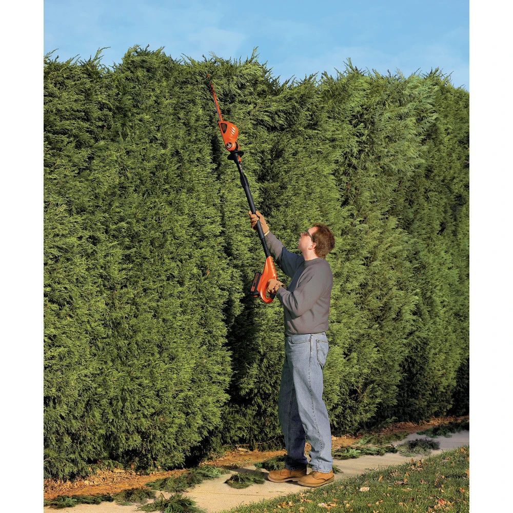 Black & Decker LPHT120B 20V MAX Lithium-Ion 18 In. Cordless Pole Hedge Trimmer (Tool Only) 5 Black & Decker LPHT120B 20V MAX Lithium-Ion 18 In. Cordless Pole Hedge Trimmer (Tool Only) - Image 3