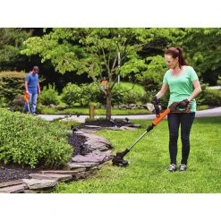 Black & Decker LST522 20V MAX Lithium-Ion 2-Speed 12 In. Cordless String Trimmer/Edger Kit (2.5 Ah) 12 Black & Decker LST522 20V MAX Lithium-Ion 2-Speed 12 In. Cordless String Trimmer/Edger Kit (2.5 Ah) -Sunex Sales Shop bdknlst522 d