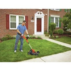 Black & Decker MTE912 6.5 Amp 3-in-1 12 In. Compact Corded Mower -Sunex Sales Shop bdknmte912 b