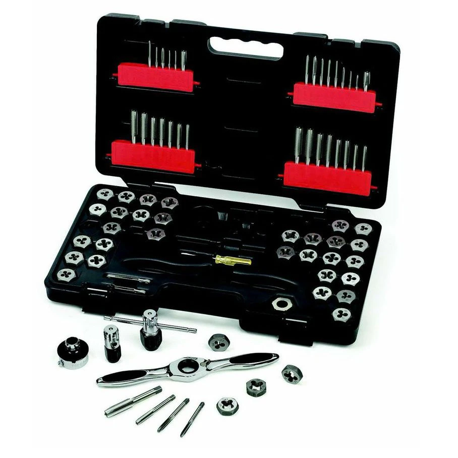 GearWrench 3887 75-Piece SAE/Metric Ratcheting Tap And Die Drive Tool Set 3 GearWrench 3887 75-Piece SAE/Metric Ratcheting Tap And Die Drive Tool Set