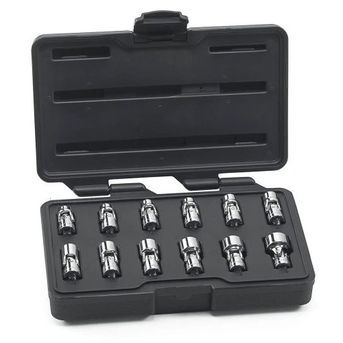 GearWrench 80311 12-Piece 1/4 In. Drive 6-Point Metric Flex Socket Set 3 GearWrench 80311 12-Piece 1/4 In. Drive 6-Point Metric Flex Socket Set