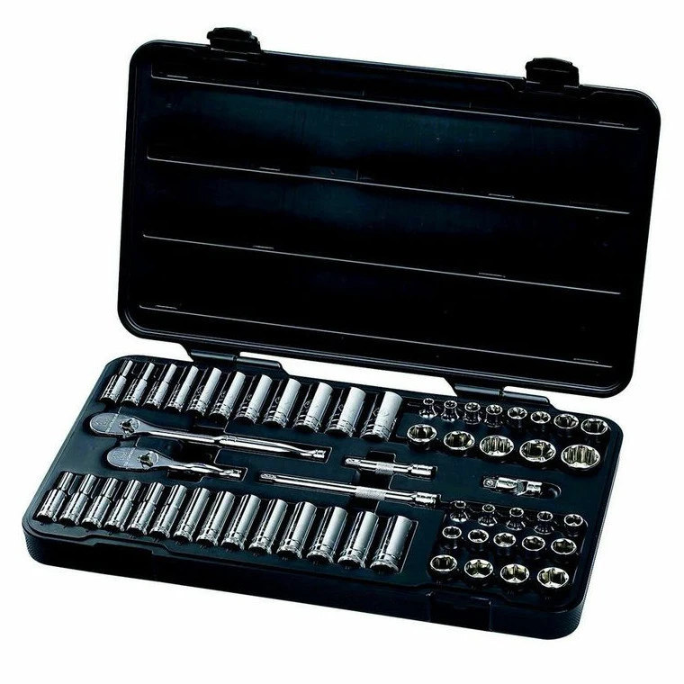 GearWrench 80550 57-Piece 3/8 In. Drive 6-Point SAE/Metric Socket Set 3 GearWrench 80550 57-Piece 3/8 In. Drive 6-Point SAE/Metric Socket Set