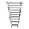 GearWrench 81925 14 Pc. Full Polish Combination Non-Ratcheting Wrench Set,6-19mm Metric 1 GearWrench 81925 14 Pc. Full Polish Combination Non-Ratcheting Wrench Set,6-19mm Metric -Sunex Sales Shop kdtn81925