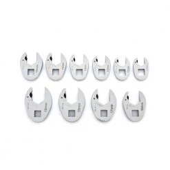GearWrench 89119 10-Piece Ratcheting Crowfoot MM Set