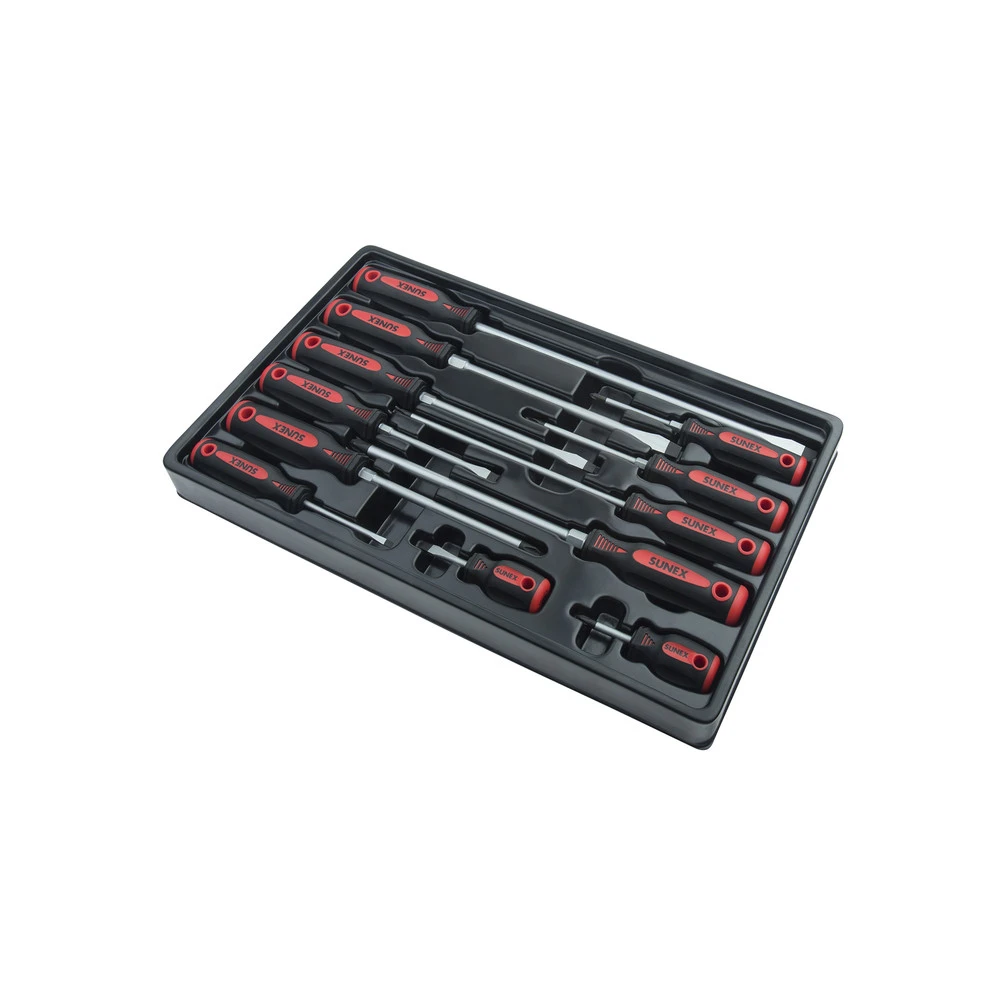 Sunex 1112SS 12 Pc Combination Screwdriver Set 3 Sunex 1112SS 12 Pc Combination Screwdriver Set