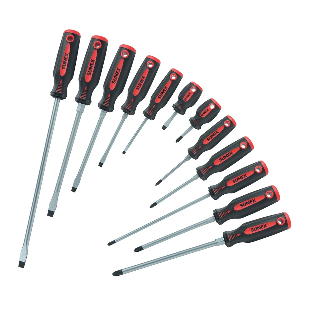 Sunex 1112SS 12 Pc Combination Screwdriver Set 4 Sunex 1112SS 12 Pc Combination Screwdriver Set - Image 2