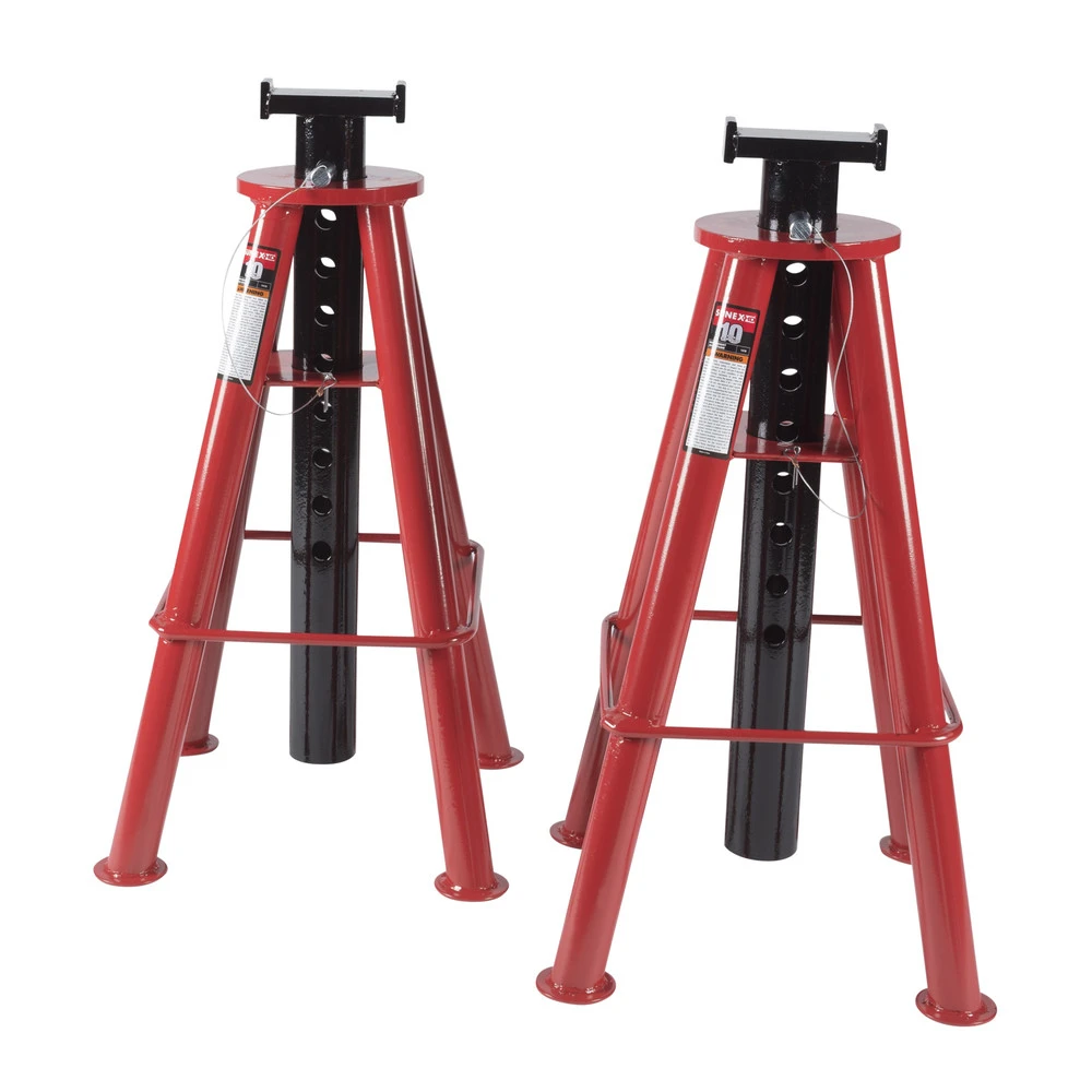 Sunex 1410 10 Ton High Height Pin Type Jack Stands (Pair) 4 Sunex 1410 10 Ton High Height Pin Type Jack Stands (Pair) - Image 2