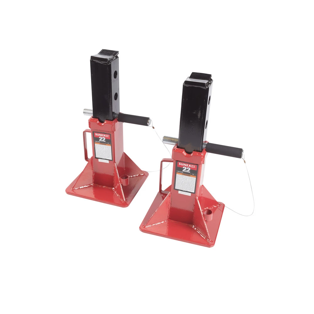 Sunex 1522 22 Ton Pin Type Jack Stands (Pair) 4 Sunex 1522 22 Ton Pin Type Jack Stands (Pair) - Image 2