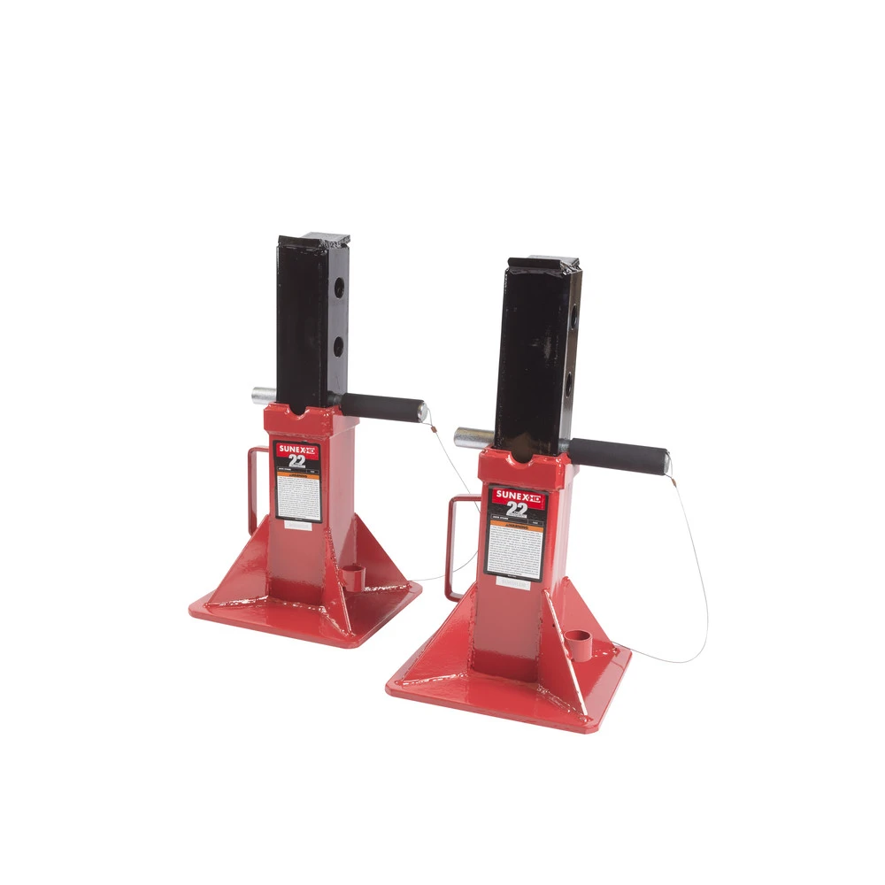 Sunex 1522 22 Ton Pin Type Jack Stands (Pair) 5 Sunex 1522 22 Ton Pin Type Jack Stands (Pair) - Image 3