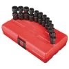 Sunex 1814 12-Piece 1/4 In. Drive Metric Universal Impact Socket Set -Sunex Sales Shop snxn1814