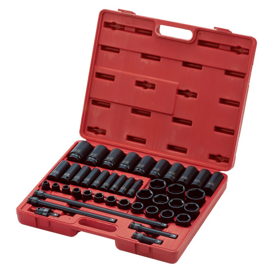 Sunex 2568 43-Piece 1/2 In. Drive SAE Master Impact Socket Set 3 Sunex 2568 43-Piece 1/2 In. Drive SAE Master Impact Socket Set