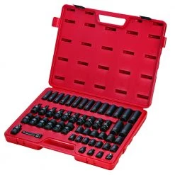 Sunex 3351 51-Piece 3/8 In. Drive 6-Point Metric Impact Socket Master Set -Sunex Sales Shop snxn3351